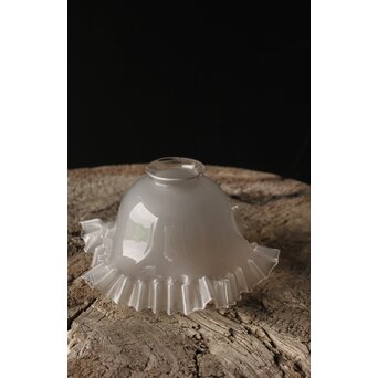 すりガラス ひらひら時代電笠　A059 