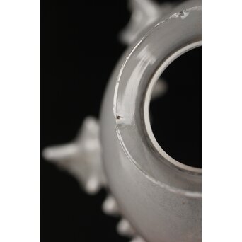 すりガラス ひらひら時代電笠　A059 