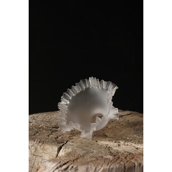 すりガラス ひらひら時代電笠　A059 