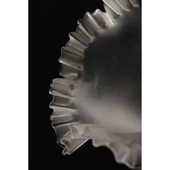 すりガラス ひらひら時代電笠　A059 