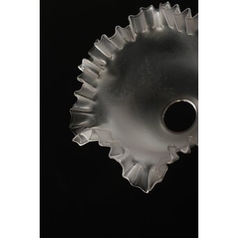 すりガラス ひらひら時代電笠　A059 
