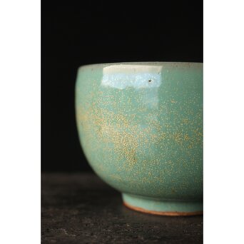 小杉焼 青磁茶碗　P371 