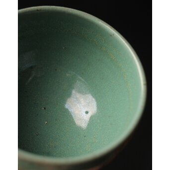 小杉焼 青磁茶碗　P371 