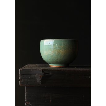 小杉焼 青磁茶碗　P371 