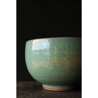 小杉焼 青磁茶碗　P371 