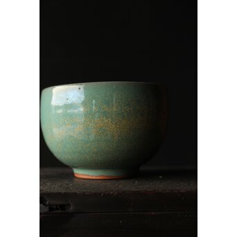 小杉焼 青磁茶碗　P371 
