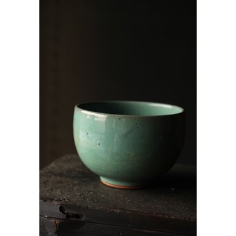 小杉焼 青磁茶碗　P371 