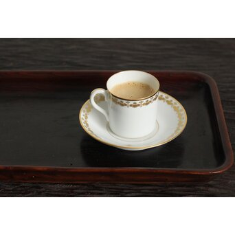 日本陶器ノリタケ 四目御紋珈琲茶碗 12客　P372