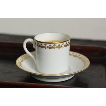 日本陶器ノリタケ 四目御紋珈琲茶碗 12客　P372 