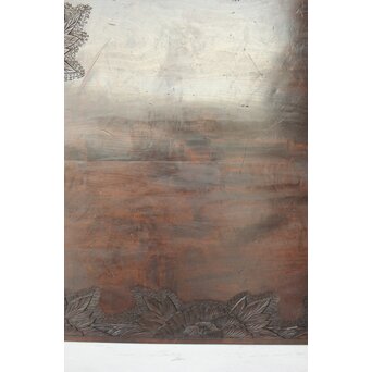 軽井沢彫 ダイニングテーブル 机　T455 