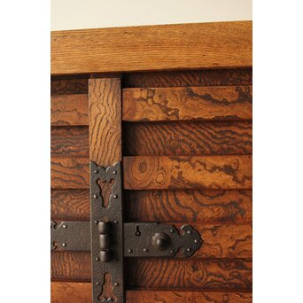 欅玉杢の小型車箪笥　C408 