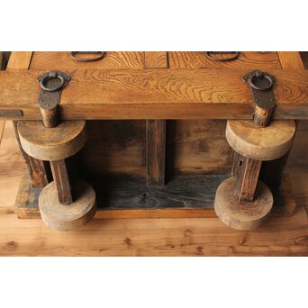 欅玉杢の小型車箪笥　C408 