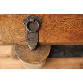 欅玉杢の小型車箪笥　C408 