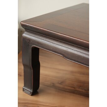 紫檀意 唐木卓 文机　X385 