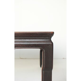 紫檀意 唐木卓 文机　X385 