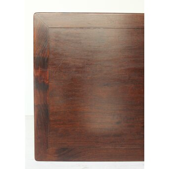 紫檀意 唐木卓 文机　X385 