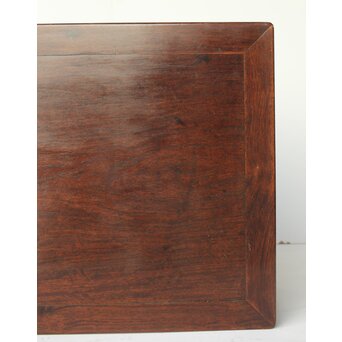 紫檀意 唐木卓 文机　X385 