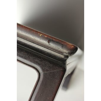 紫檀意 唐木卓 文机　X385 