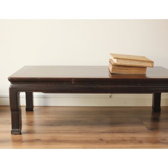 紫檀意 唐木卓 文机　X385 