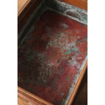 古木 朽木火鉢 瓶掛　X386 