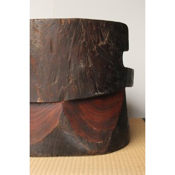 民藝 欅の臼の椅子　X388 