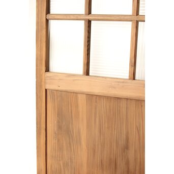 大型建具 市松意匠 モールガラスのガラス戸　GD0140 