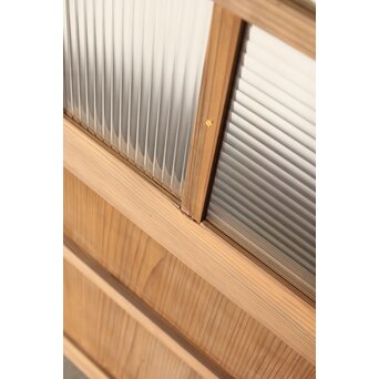 大型建具 市松意匠 モールガラスのガラス戸　GD0140 