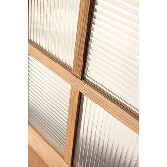 大型建具 市松意匠 モールガラスのガラス戸　GD0140 