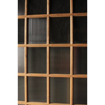 大型建具 市松意匠 モールガラスのガラス戸　GD0140 