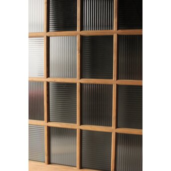 大型建具 市松意匠 モールガラスのガラス戸　GD0140 