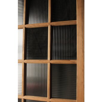 大型建具 市松意匠 モールガラスのガラス戸　GD0140 