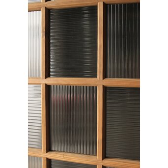 大型建具 市松意匠 モールガラスのガラス戸　GD0140 