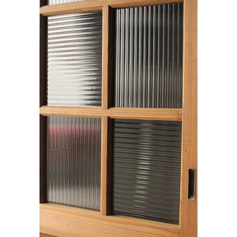 大型建具 市松意匠 モールガラスのガラス戸　GD0140 