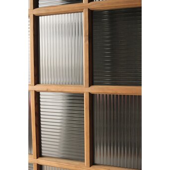 大型建具 市松意匠 モールガラスのガラス戸　GD0140 