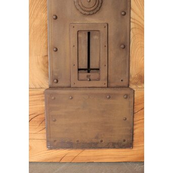 極太框 欅一枚板蔵戸　W082Y 