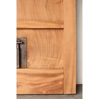 極太框 欅一枚板蔵戸　W082Y 