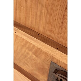 極太框 欅一枚板蔵戸　W082Y 