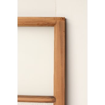 緑色ガラスの白木建具　GD0141 