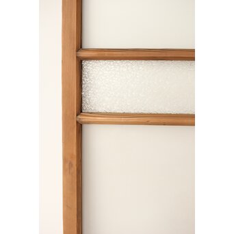 緑色ガラスの白木建具　GD0141 