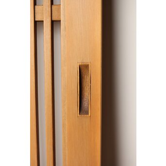 白木格子戸 2枚1組　L1069 