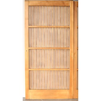 白木格子戸 2枚1組　L1069 