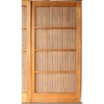 白木格子戸 2枚1組　L1069 