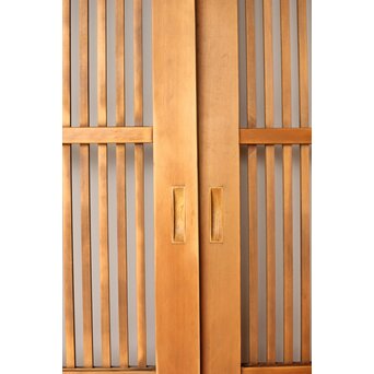 白木格子戸 2枚1組　L1069 