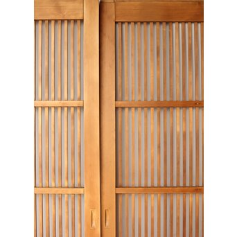 白木格子戸 2枚1組　L1069 