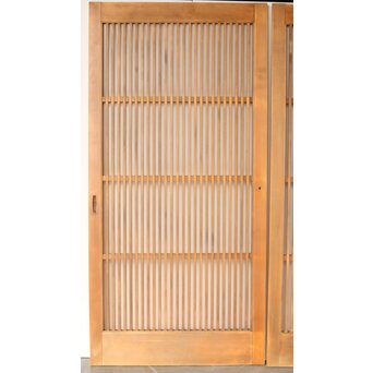 白木格子戸 2枚1組　L1069 