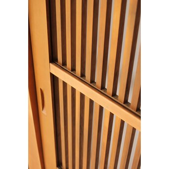 白木格子戸 2枚1組　L1069 