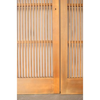 白木格子戸 2枚1組　L1069 