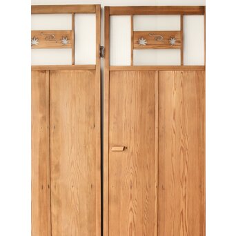 竜田川 雪隠戸2枚1組　GD0143 