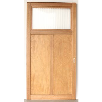 ラワンと合板のモールガラス戸　GD0144 