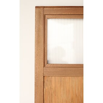 ラワンと合板のモールガラス戸　GD0144 